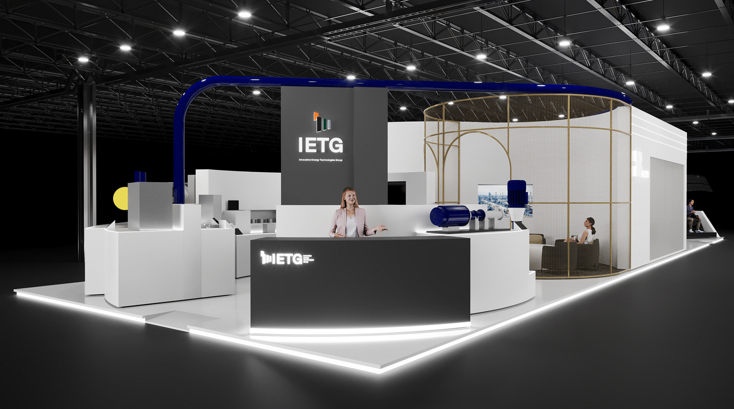 Adipec exhibition stand