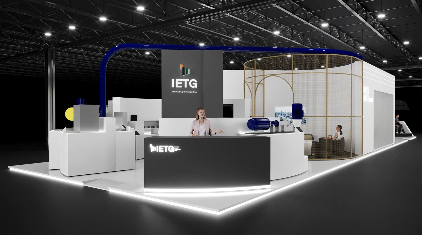 Adipec exhibition stand